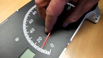 Replacing Speedometer Needle/Pointer