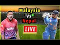 Nepal Vs Malaysia T20 Live Tri Nation Sereis Live