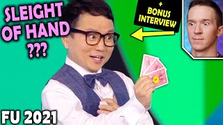 Magician REACTS to Jeki Yoo MASTERFUL Sleight of Hand on Penn and Teller FOOL US 2021