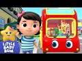 🚌 Wheels on the Bus KARAOKE! 🚌| LITTLE BABY BUM | Sing Along With Me! | Moonbug Kids Songs