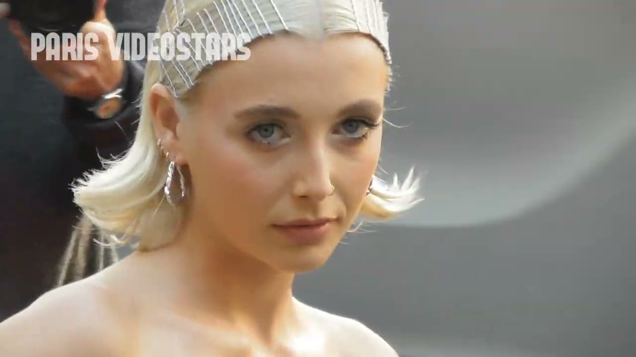 Emma Chamberlain Goes Pants-Less at Paris Haute Couture Week