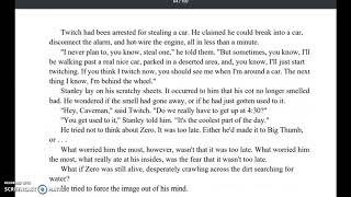 Holes Ch. 31-35 Part 1