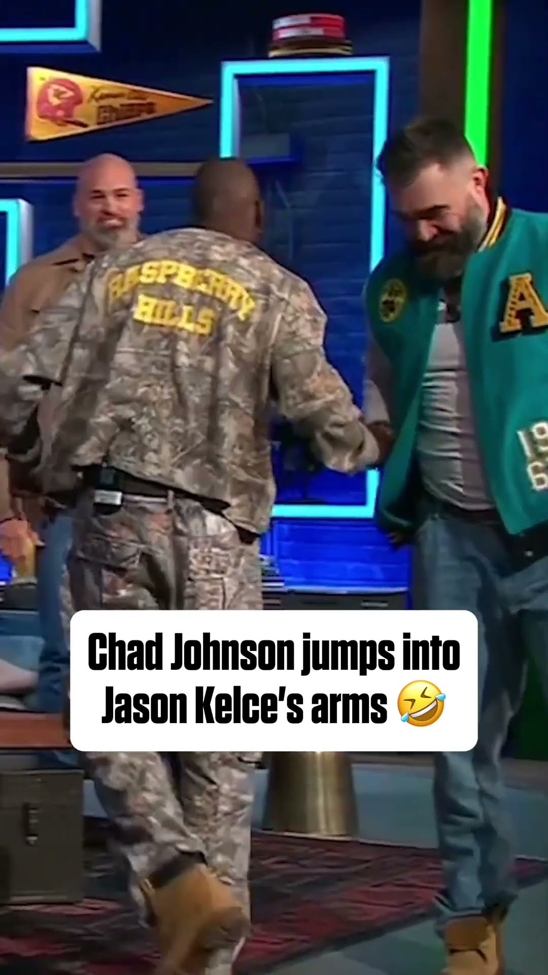 He wasn't expecting that ?
