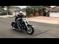 1950 Harley Davidson FL Panhead Startup and Ride