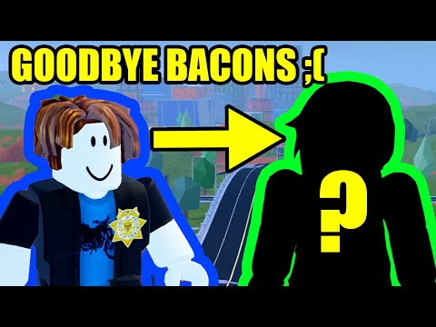 Bacon Hairs Are Gone Nooooo Roblox Jailbreak Youtube - server full of bacon hairs glitches roblox jailbreak