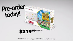 Pre-order the Animal Crossing New Leaf 3DS XL Bundle today!