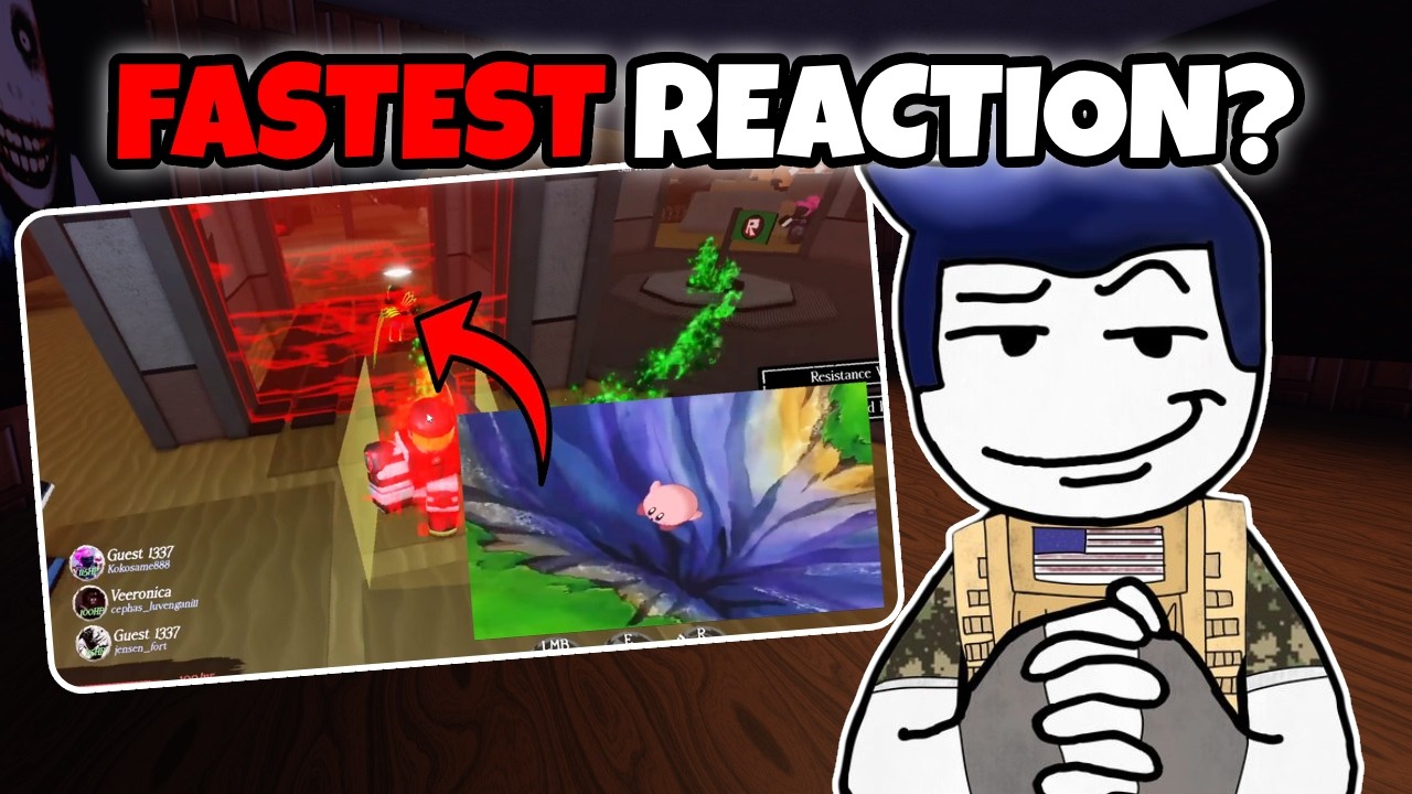 How Guest With INSANE Reaction Time looks like..