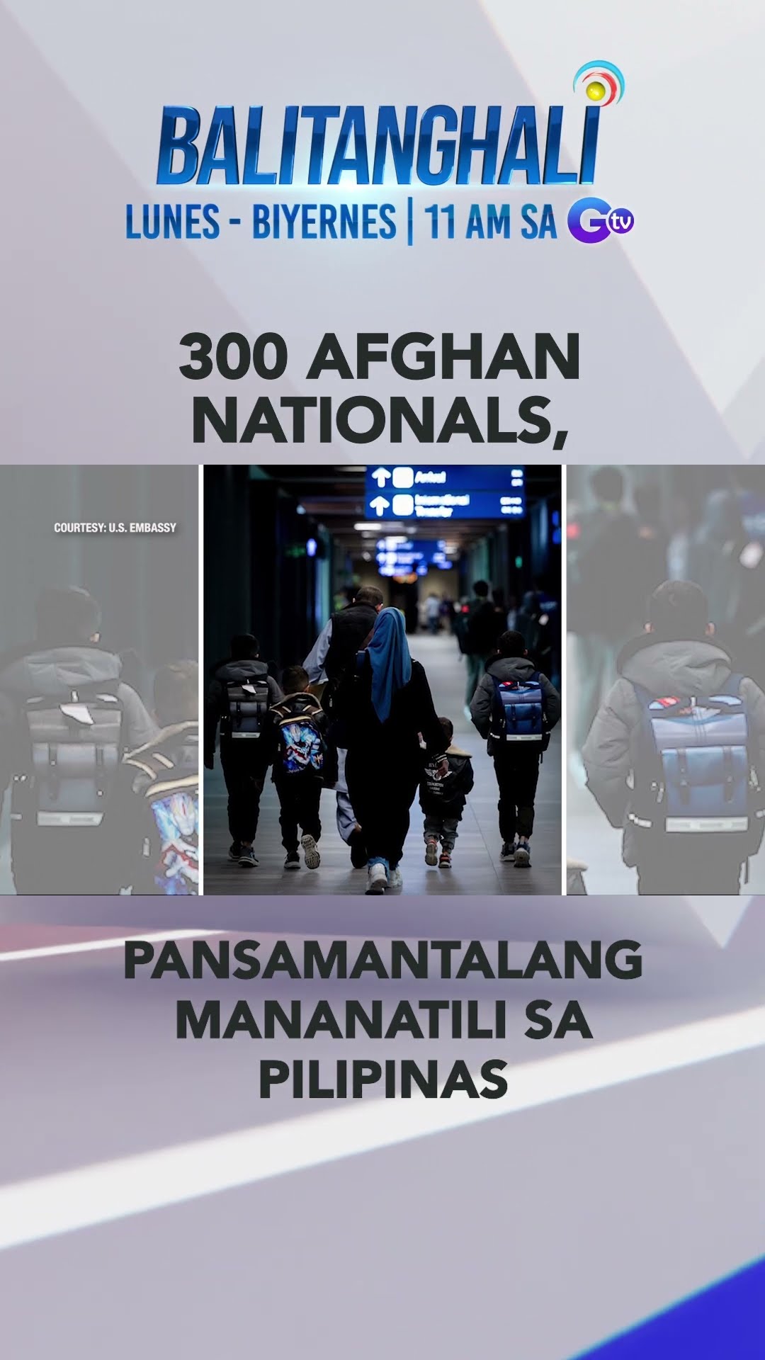 Nasa 300 Afghan Nationals, dumating sa Pilipinas; Pansamantalang mananatili...| Balitanghali