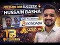 Hussain Basha Success Story | Fresher Got Job with 2.92 LPA 🔥 | Tungabadra Networks