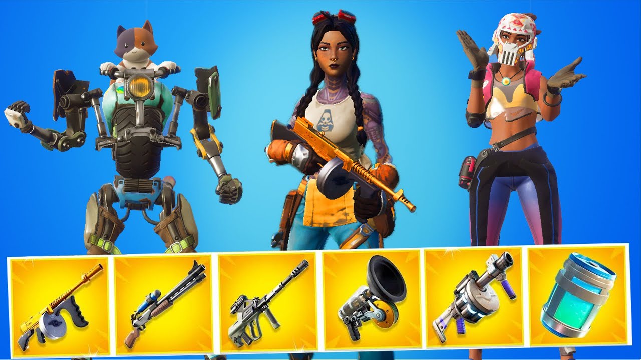 The Easiest Method To Kill All The bosses in Fortnite YouTube