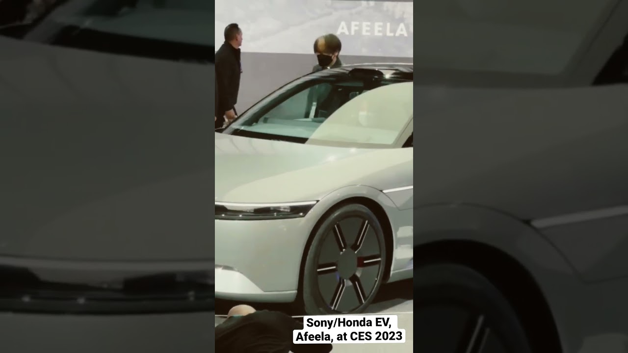 Introducing Afeela, Sony & Honda’s EV concept car | CES 2023
