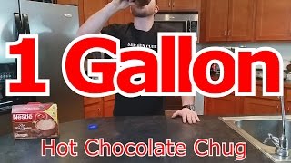 1 Gallon Hot Chocolate Chug