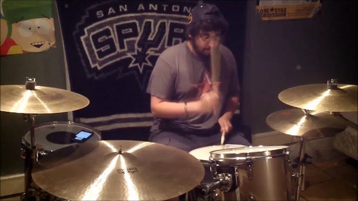 Get Down Tonight Drums version - Drums performance video thumbnail