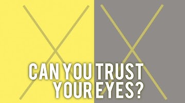 Can you Trust your Eyes? Monday Minute: Color is Relative!