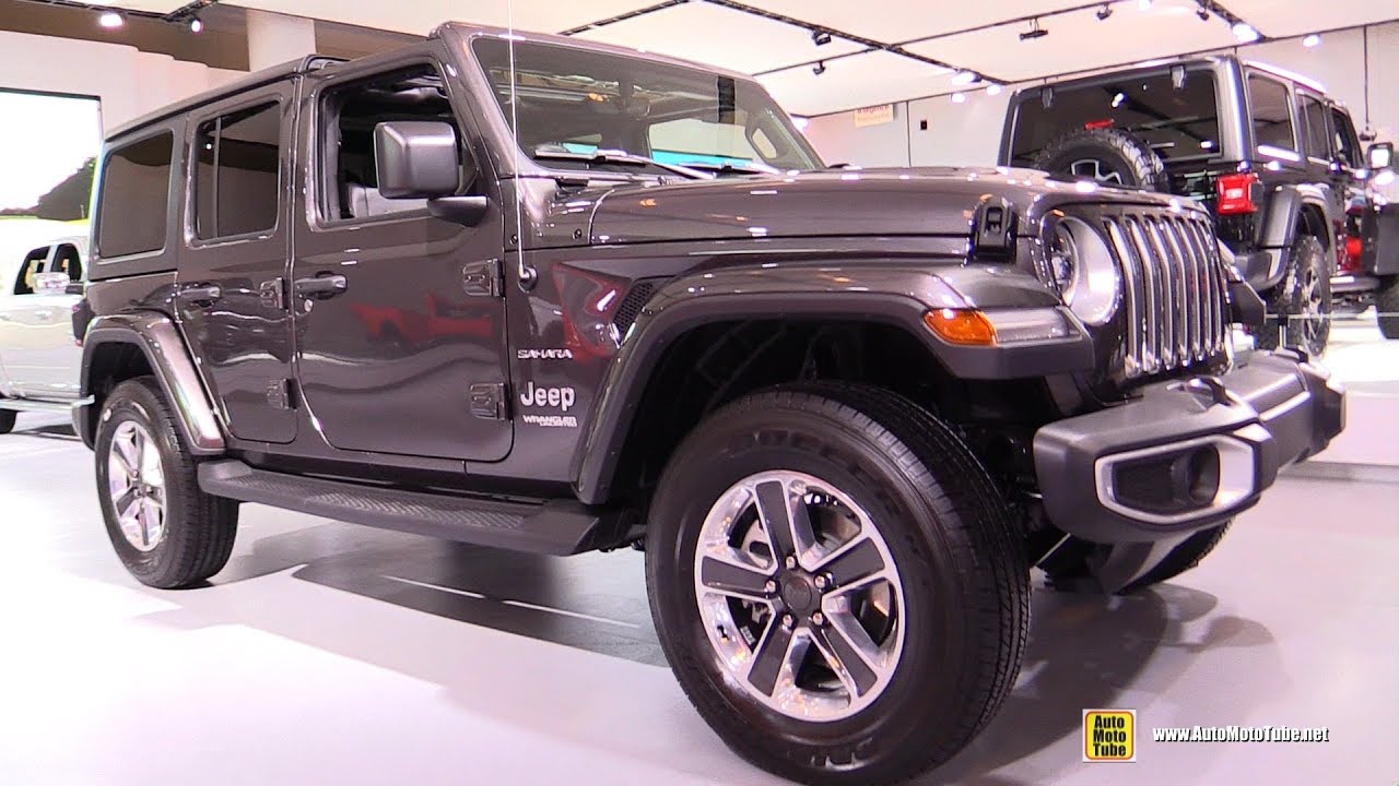 2018 Jeep Wrangler Unlimited Sahara Exterior And Interior Walkaround 2018 Montreal Auto Show