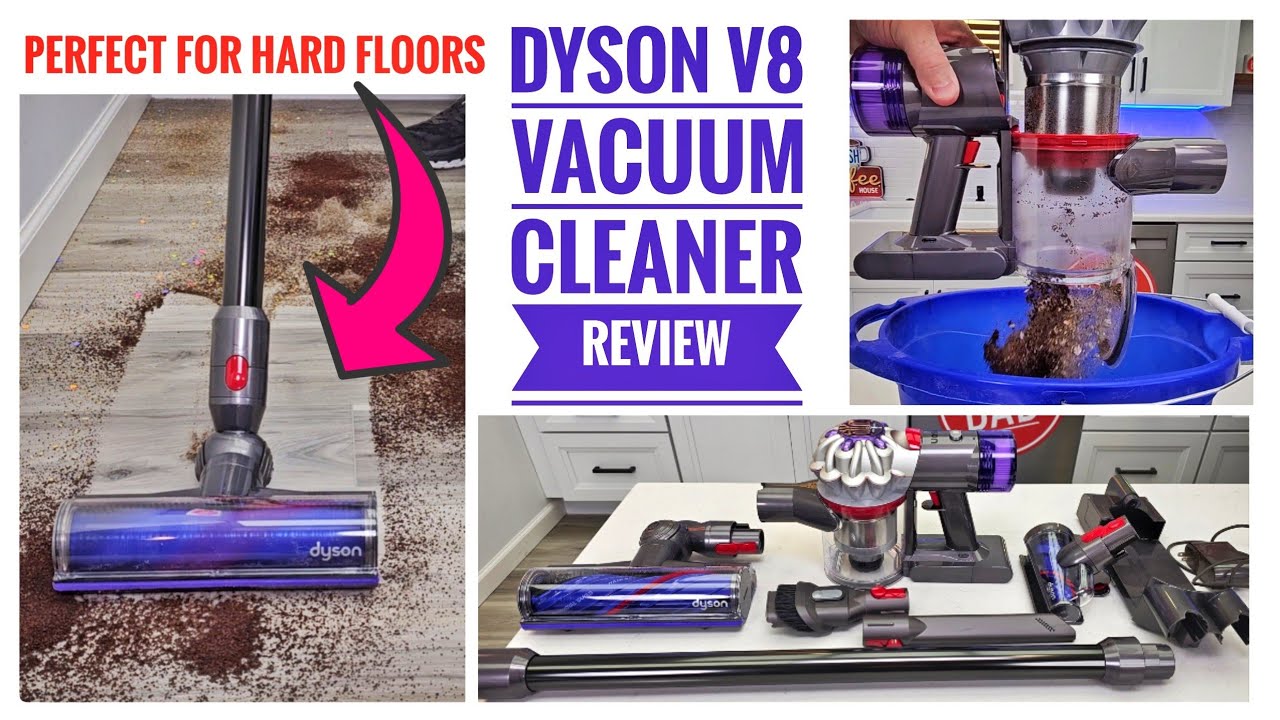 HOW TO CLEAN THE DYSON V8 CORDLESS VACUUM / HOOVER