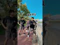 I got a little nervous and went in the wrong direction! #parkour #challenge