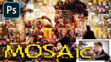 Photoshop : How To Create An Amazing Photo Mosaic Portraits Tutorial
