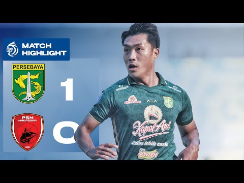 Highlights | PERSEBAYA Surabaya VS PSM Makassar | Pekan 9