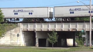 Fast CSX UPS Train