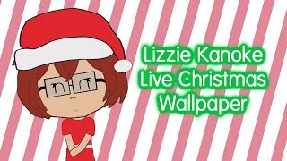 Lizzie Kanoke Live Christmas Wallpaper