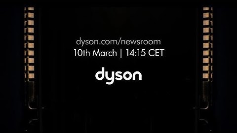 Coming soon. Brand new hair care technology from Dyson.