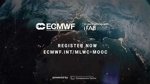 Massive Open Online Course (MOOC) Machine Learning in Weather and Climate trailer