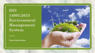 ISO 14001:2015 Overview