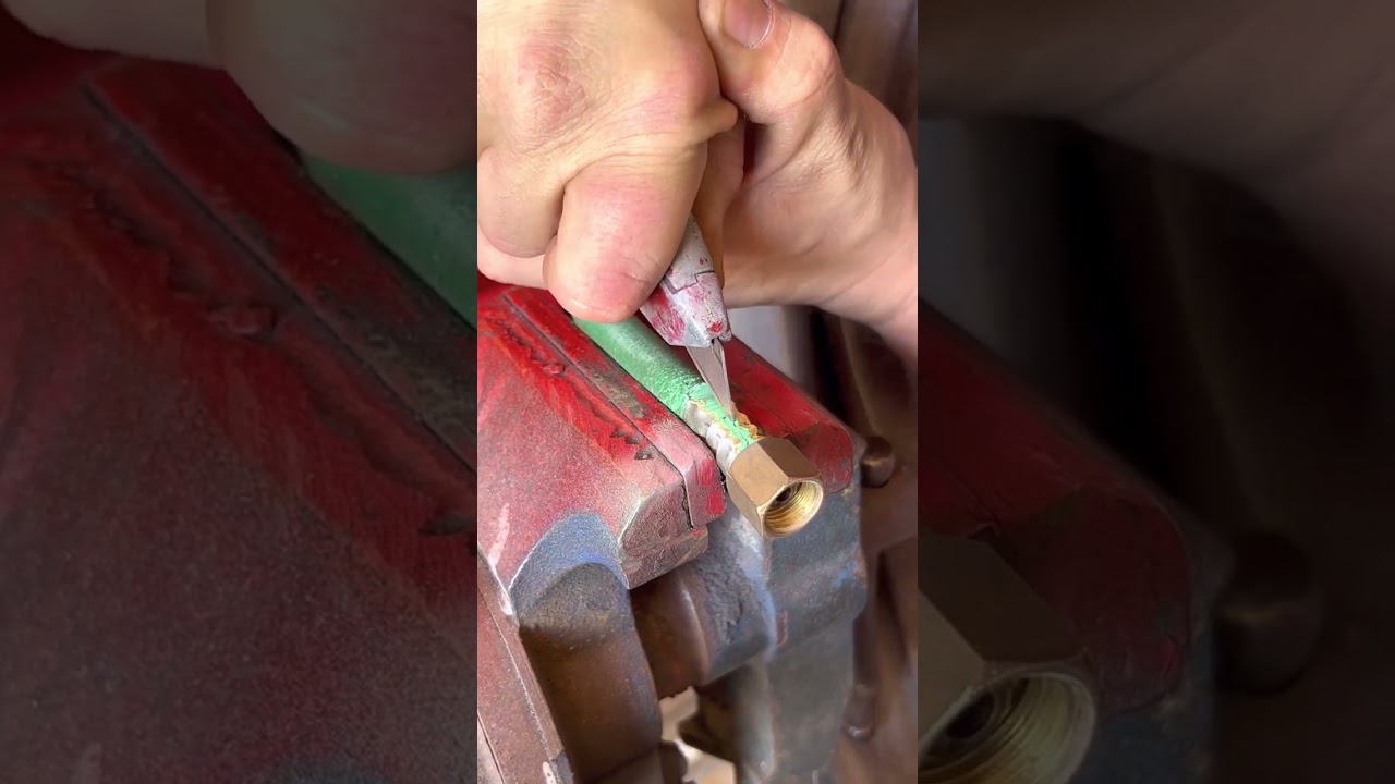 Easiest way to Fix Cracked and leaking Torch Hoses.