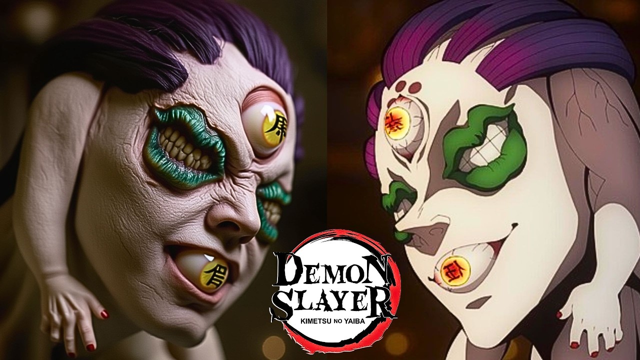 Все персонажи «Истребителя демонов» в реальной жизни! (Ультрареалистичная графика с использование...