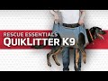 Rescue Essentials QuikLitter K9 | Emergency Gurney