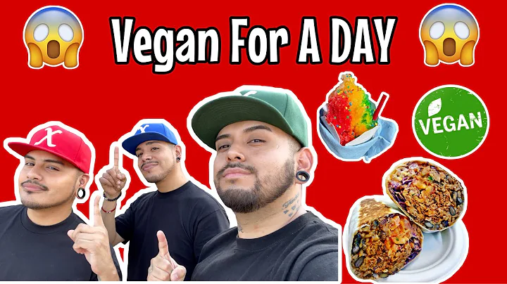 Vegan For A Day | First Time Trying Vegan Food #Vlog #Vegan