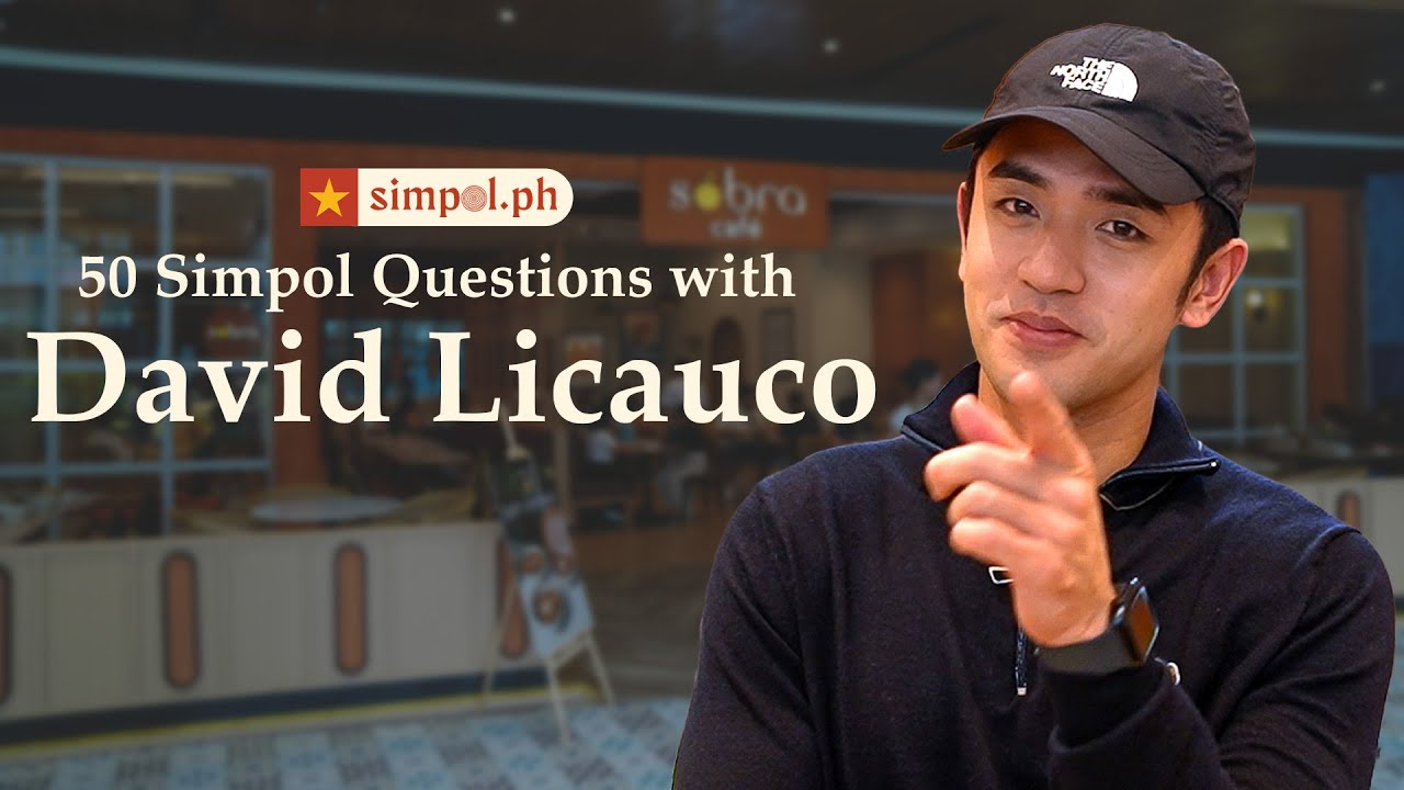50 Simpol Questions with 'Pambansang Ginoo' David Licauco | Simpol.PH