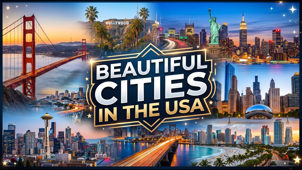 Top 5 Most Popular Cities in the USA - YouTube