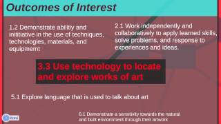 Grade 6 Visual Arts Final Project