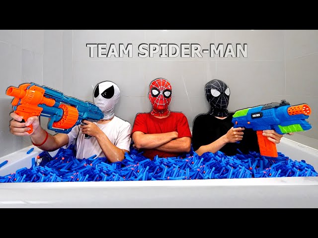 TEAM SPIDER-MAN IN REAL LIFE || LIVE ACTION STORY 6 class=