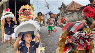 Ada barongan danis depan rumah jadi rame..!!!