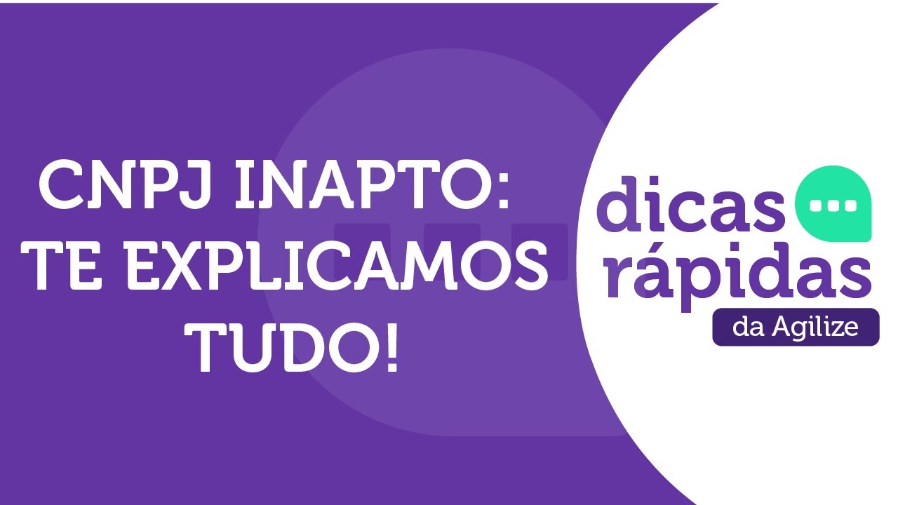 CNPJ inapto, o que fazer?