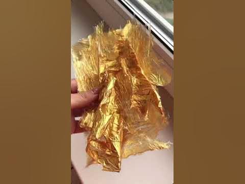 Съедобное золото - YouTube