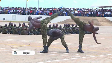 UPDF Commandos show their groundbreaking combat skills