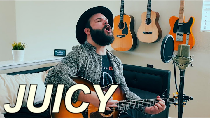 Juicy Acoustic version - Acoustic performance video thumbnail