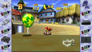 Diddy Kong Racing - Adventure Mode - Part 44 - Greenwood Village - Silver Coin Challenge