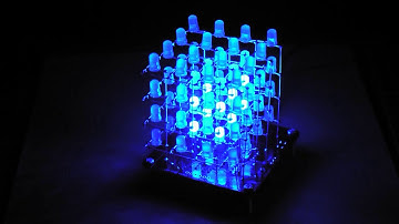 Led Cube 4x4x4 v3