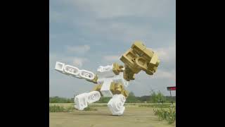 LEGO brick robot transformer Two-Face #LEGO #transformers  #robot #mech #MOC