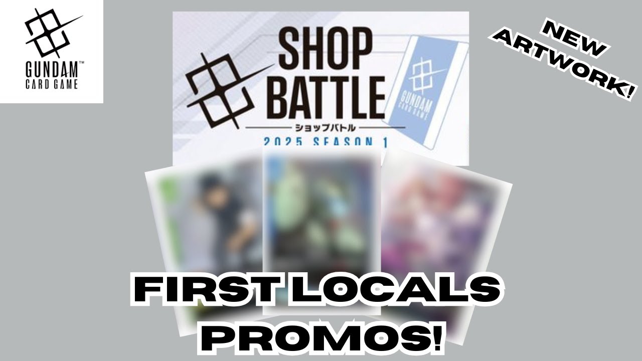 Gundam Card Game Shop Battle Details REVEALED! All Locals Promo