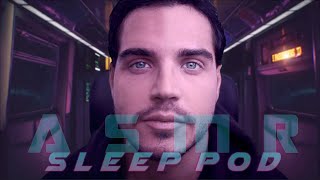 ASMR SCI FI - CYBER SLEEP POD/TRAIN - Ear To Ear WHISPERING/Inaudible Whisper