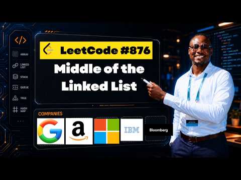 LeetCode 876: Middle of the Linked List — Tortoise and Hare Approach