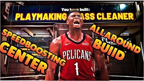 THE BEST PLAYMAKING GLASS CLEANER BUILD ON NBA2K20!! SPEEDBOOSTING GLASS CLEANER OVERPOWERED BUILD