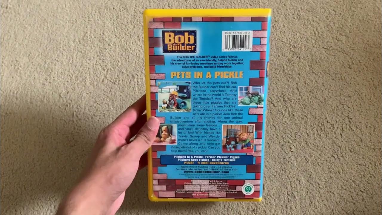 Bob The Builder Pets In A Pickle Trailer Bob The Builder: Pets In A Pickle 2004 VHS - YouTube