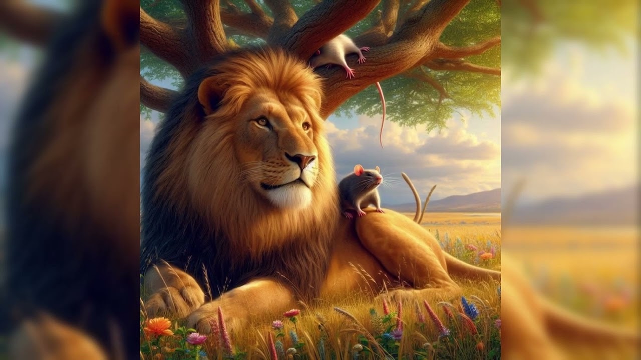 6- Le lion et le rat